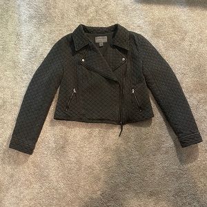 Anthropologie Quilted Moto Jacket